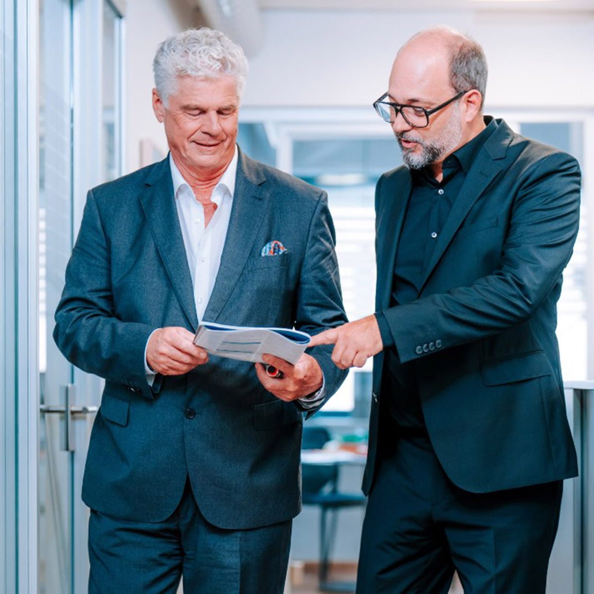 Georg Edlauer und Robert Mahowsky im Talk