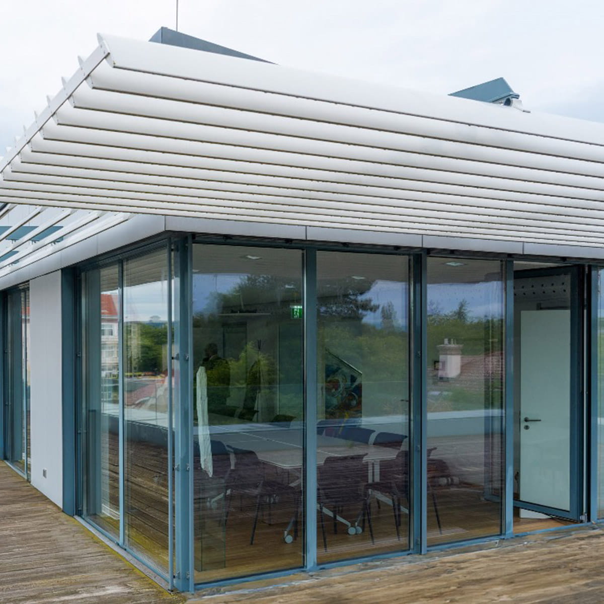 Dachterrasse der emib - Edlauer und Mahowsky Immobilienbewertung